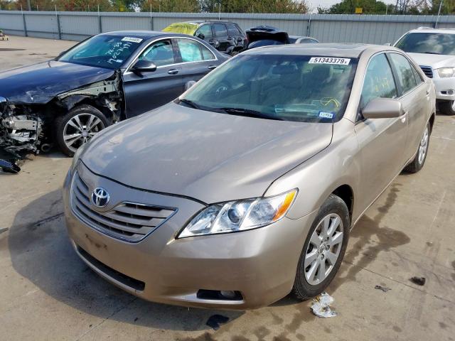 4T1BK46K27U535431 - 2007 TOYOTA CAMRY NEW GRAY photo 2