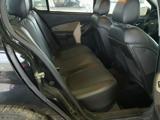 1G1ZW53186F186151 - 2006 CHEVROLET MALIBU SS შავი ფოტო 6