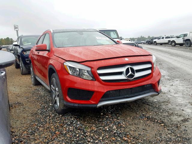 WDCTG4GB3HJ305693 - 2017 MERCEDES-BENZ GLA 250 4M RED photo 1