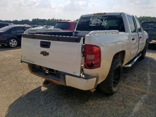 3GCEC13C08G125676 - 2008 CHEVROLET SILVERADO WHITE photo 4