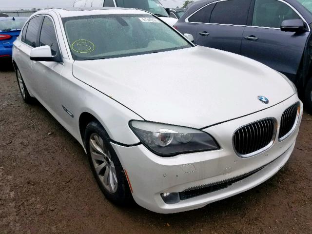 WBAKC8C56BC432242 - 2011 BMW 750LI WHITE photo 1