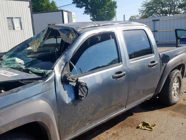 1GCDT136368254567 - 2006 CHEVROLET COLORADO BLUE photo 10