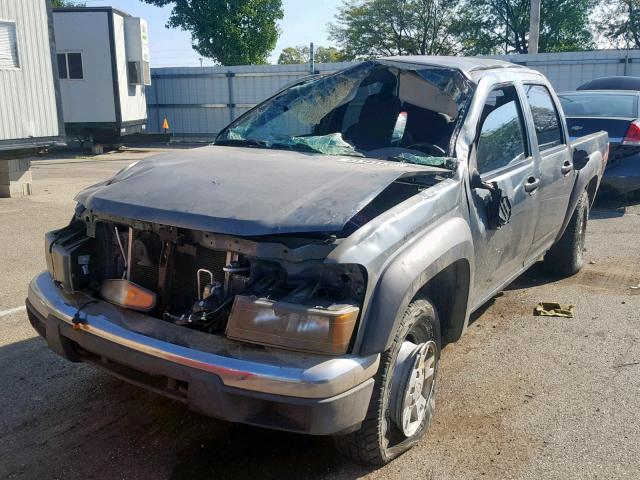 1GCDT136368254567 - 2006 CHEVROLET COLORADO BLUE photo 2