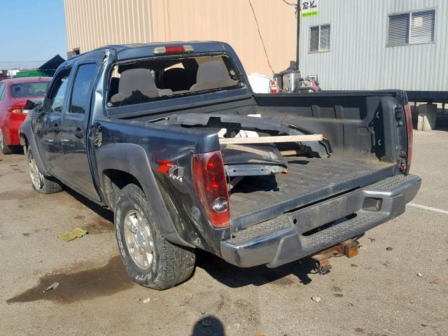 1GCDT136368254567 - 2006 CHEVROLET COLORADO BLUE photo 3