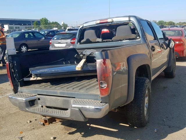 1GCDT136368254567 - 2006 CHEVROLET COLORADO BLUE photo 4