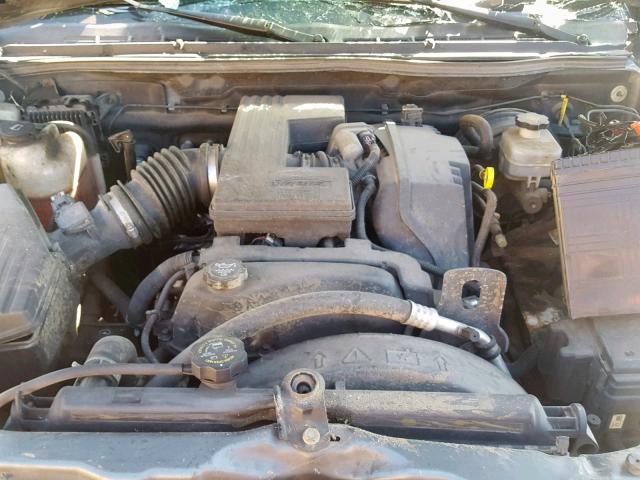 1GCDT136368254567 - 2006 CHEVROLET COLORADO BLUE photo 7