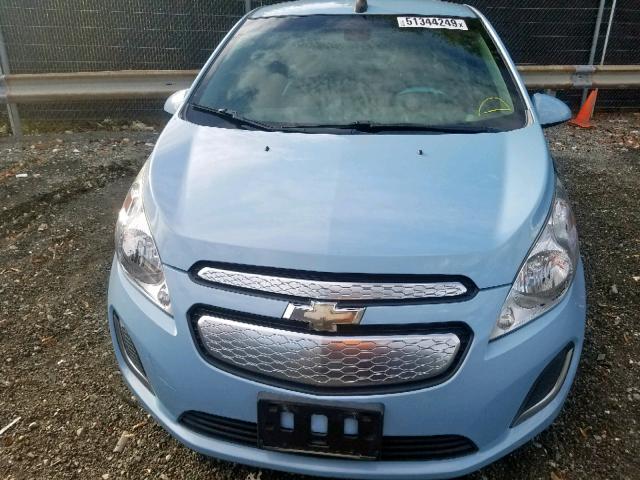 KL8CL6S02EC400130 - 2014 CHEVROLET SPARK EV 2 BLACK photo 9