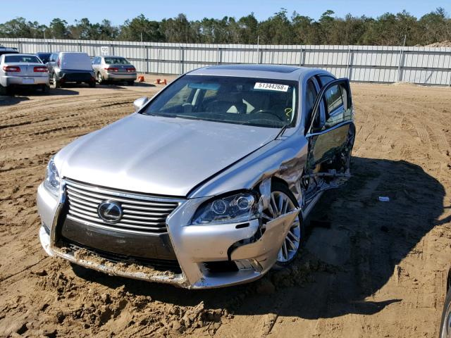 JTHBL5EF7G5143372 - 2016 LEXUS LS 460 SILVER photo 2