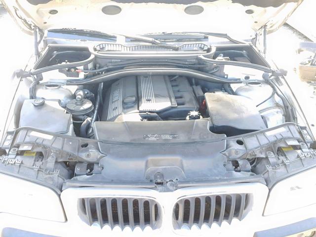 WBXPA93425WD09610 - 2005 BMW X3 3.0I SILVER photo 7