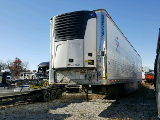 1GRAA0622DE700353 - 2013 GREAT DANE TRAILER 53 REEFER WHITE photo 3