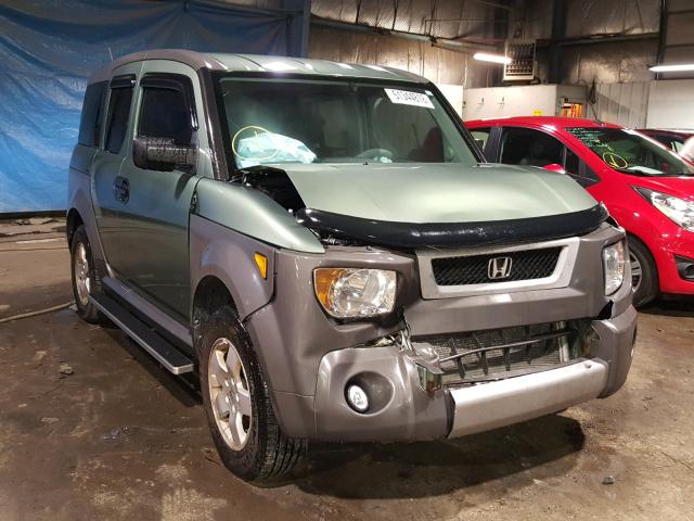 5J6YH18675L006274 - 2005 HONDA ELEMENT EX GREEN photo 1