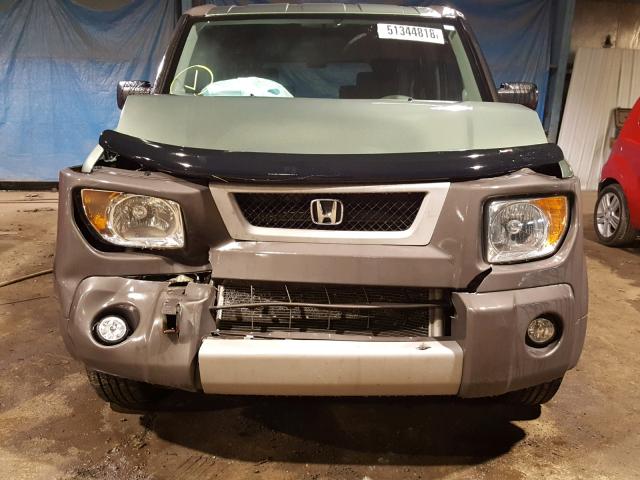 5J6YH18675L006274 - 2005 HONDA ELEMENT EX GREEN photo 9