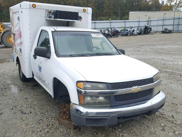 1GBDS14E778173621 - 2007 CHEVROLET COLORADO WHITE photo 1