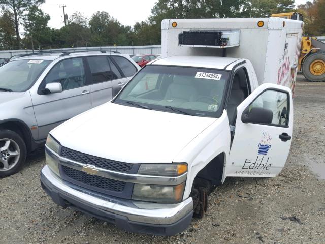 1GBDS14E778173621 - 2007 CHEVROLET COLORADO WHITE photo 2