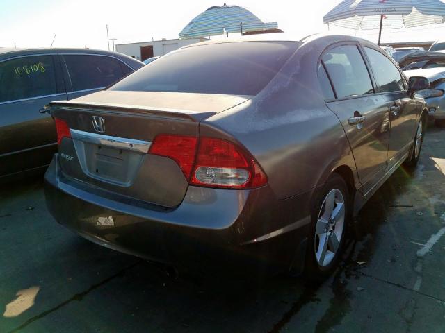 2HGFA1F64AH518507 - 2010 HONDA CIVIC LX-S ნაცრისფერი ფოტო 4