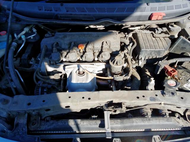 2HGFA1F64AH518507 - 2010 HONDA CIVIC LX-S ნაცრისფერი ფოტო 7