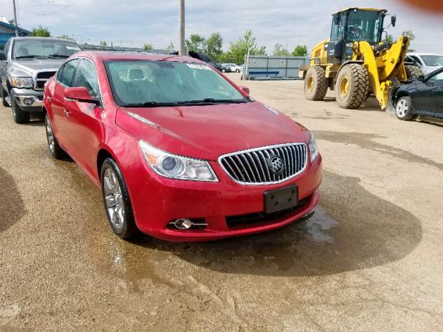 1G4GH5E32DF122736 - 2013 BUICK LACROSSE P RED photo 1
