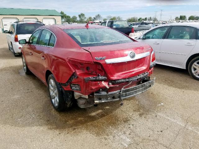 1G4GH5E32DF122736 - 2013 BUICK LACROSSE P RED photo 3