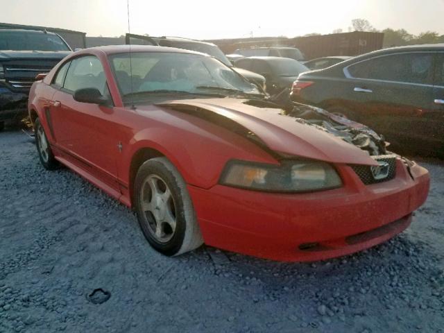 1FAFP40481F249571 - 2001 FORD MUSTANG RED photo 1
