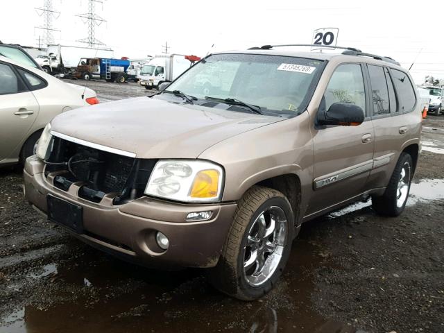 1GKDT13S622326103 - 2002 GMC ENVOY BROWN photo 2