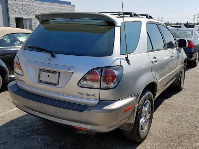 JTJGF10U820123325 - 2002 LEXUS RX 300 GRAY photo 4