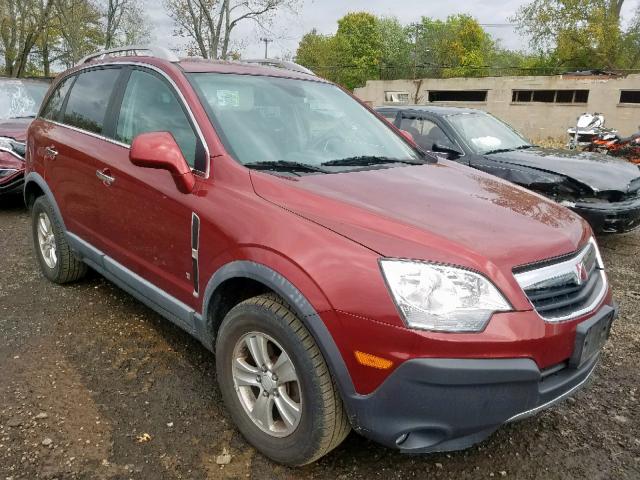 3GSDL43N58S587523 - 2008 SATURN VUE XE RED photo 1