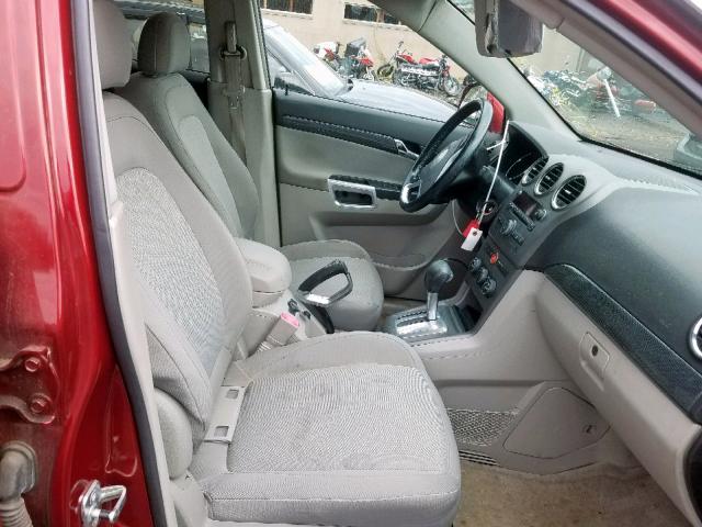 3GSDL43N58S587523 - 2008 SATURN VUE XE RED photo 5