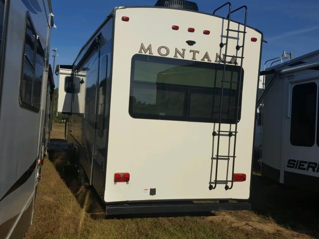 4YDF39121H4701119 - 2017 KEYSTONE MONTANA TAN photo 3