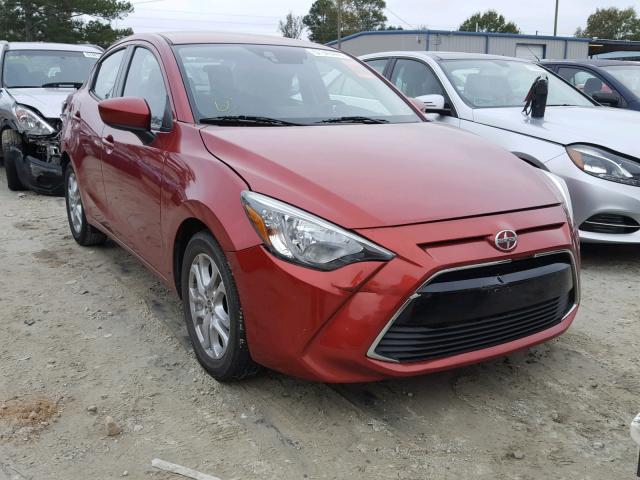 3MYDLBZV6GY128151 - 2016 TOYOTA SCION IA RED photo 1