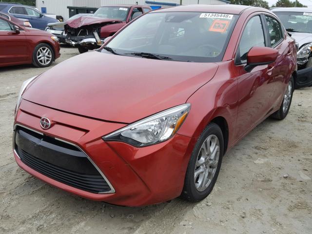 3MYDLBZV6GY128151 - 2016 TOYOTA SCION IA RED photo 2