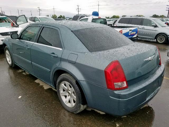 2C3JA43R95H546287 - 2005 CHRYSLER 300 TEAL photo 3