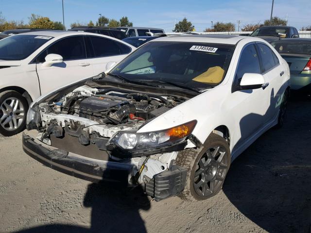 JH4CU2F85CC021664 - 2012 ACURA TSX SE WHITE photo 2