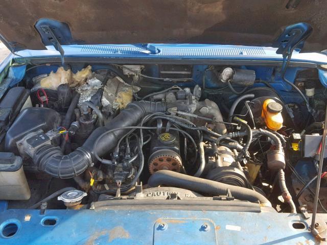 1FTCR10A9RPA81666 - 1994 FORD RANGER BLUE photo 7