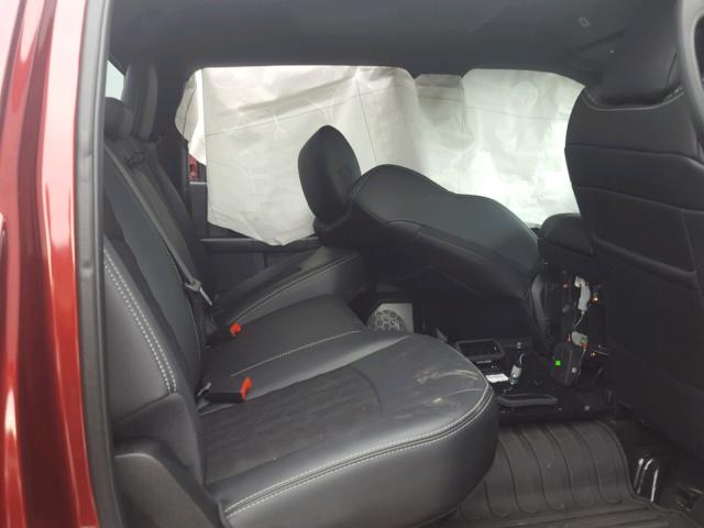 1C6RR7YT8HS852768 - 2017 RAM 1500 REBEL წითელი ფოტო 6