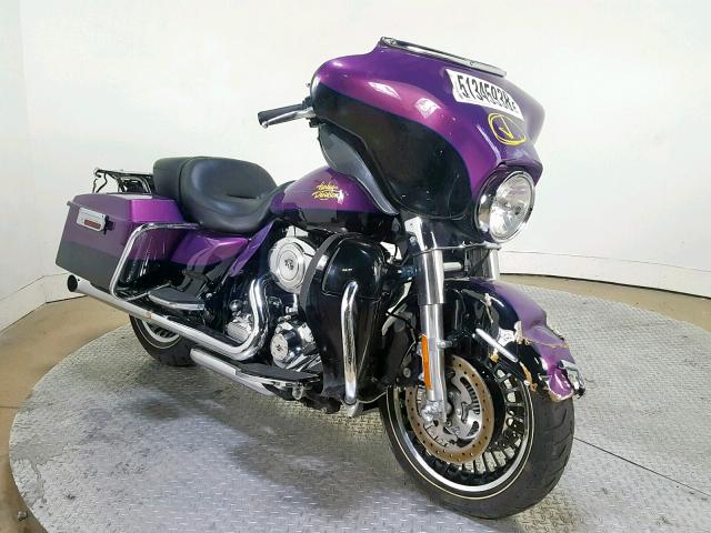 1HD1KEM12BB628727 - 2011 HARLEY-DAVIDSON FLHTK PURPLE photo 2