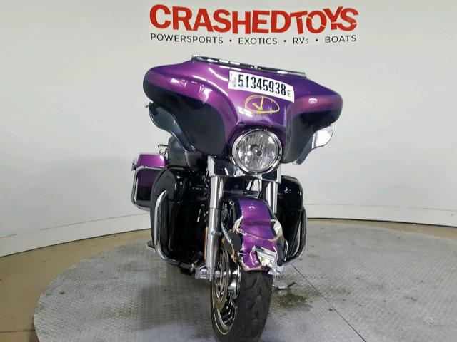 1HD1KEM12BB628727 - 2011 HARLEY-DAVIDSON FLHTK PURPLE photo 3