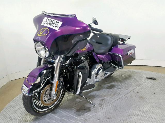 1HD1KEM12BB628727 - 2011 HARLEY-DAVIDSON FLHTK PURPLE photo 4