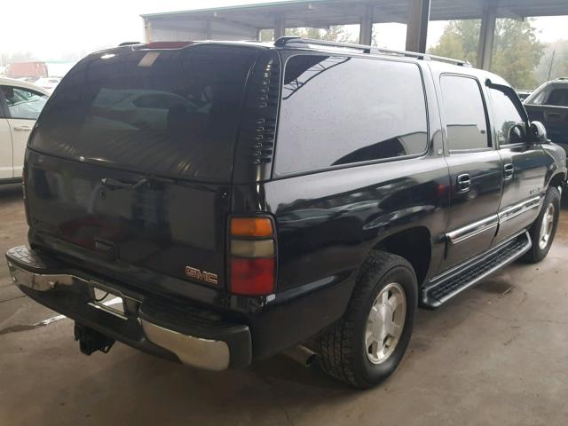 1GKEC16Z54J118221 - 2004 GMC YUKON XL C BLACK photo 4