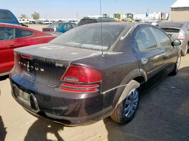 1B3EL36XX3N590929 - 2003 DODGE STRATUS SE BROWN photo 4