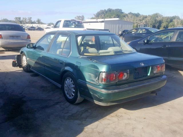 1HGCB7652PA166920 - 1993 HONDA ACCORD LX GREEN photo 3