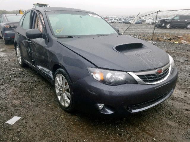 JF1GH756X8G802366 - 2008 SUBARU IMPREZA WR CHARCOAL photo 1