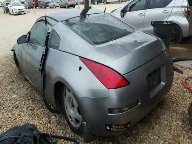 JN1AZ34E05M650984 - 2005 NISSAN 350Z COUPE GRAY photo 3