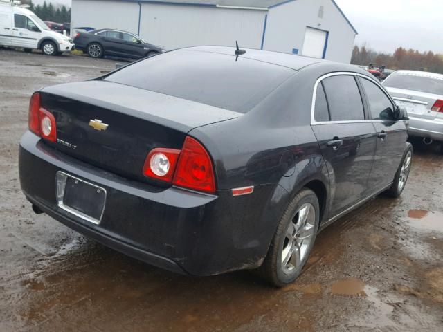 1G1ZC5EB4AF162839 - 2010 CHEVROLET MALIBU 1LT შავი ფოტო 4