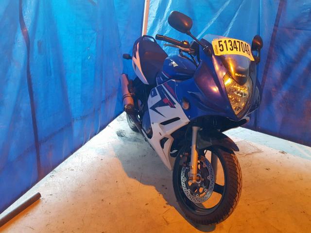 VTTGM51A082101320 - 2008 SUZUKI GS500 BLUE photo 1