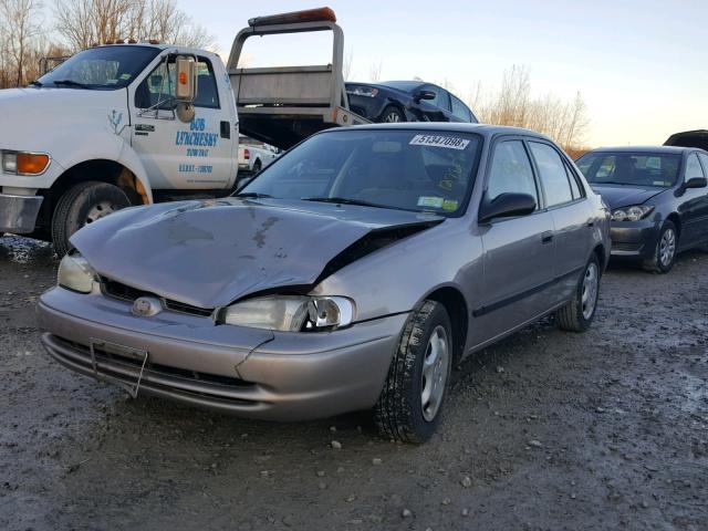 1Y1SK5289WZ425929 - 1998 CHEVROLET GEO PRIZM GOLD photo 2