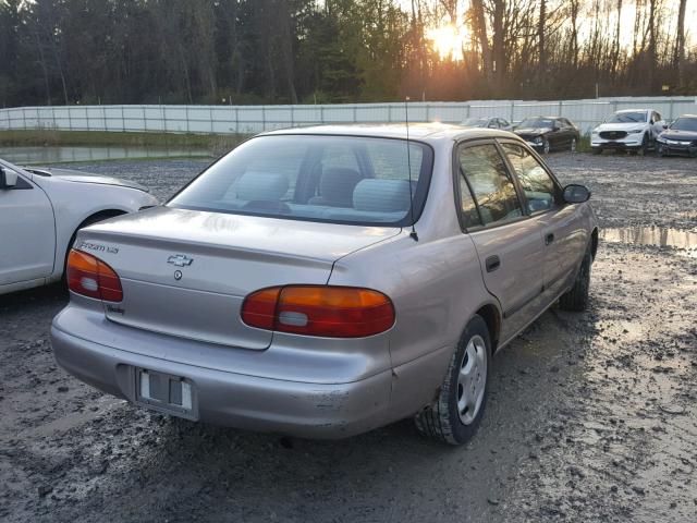 1Y1SK5289WZ425929 - 1998 CHEVROLET GEO PRIZM GOLD photo 4