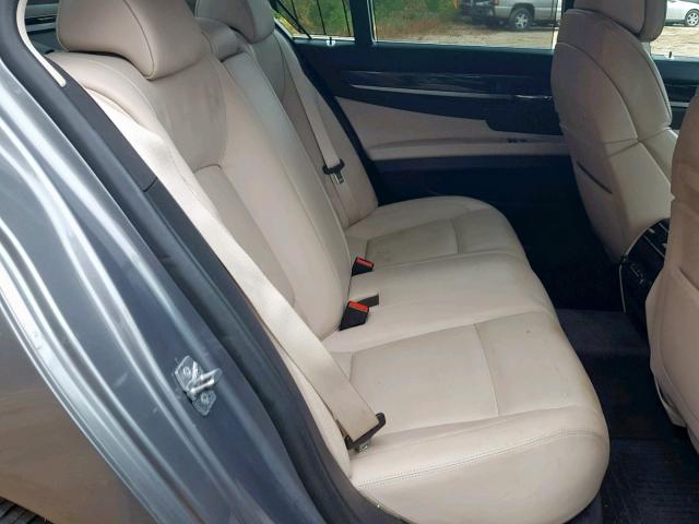 WBAKC6C58AC393740 - 2010 BMW 750 I XDRI GRAY photo 6