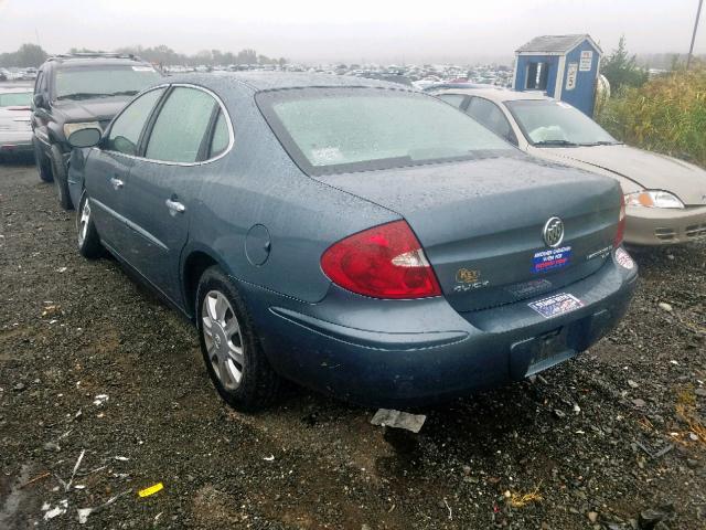 2G4WC552471104994 - 2007 BUICK LACROSSE C BLUE photo 3