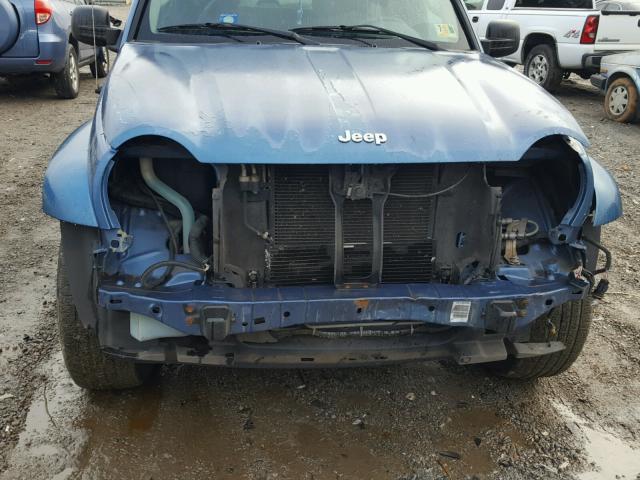 1J4GL58K26W210608 - 2006 JEEP LIBERTY LI BLUE photo 9