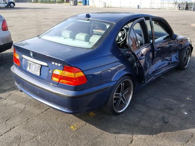 WBAAZ33445KW77023 - 2005 BMW 325 IS SUL BLUE photo 4